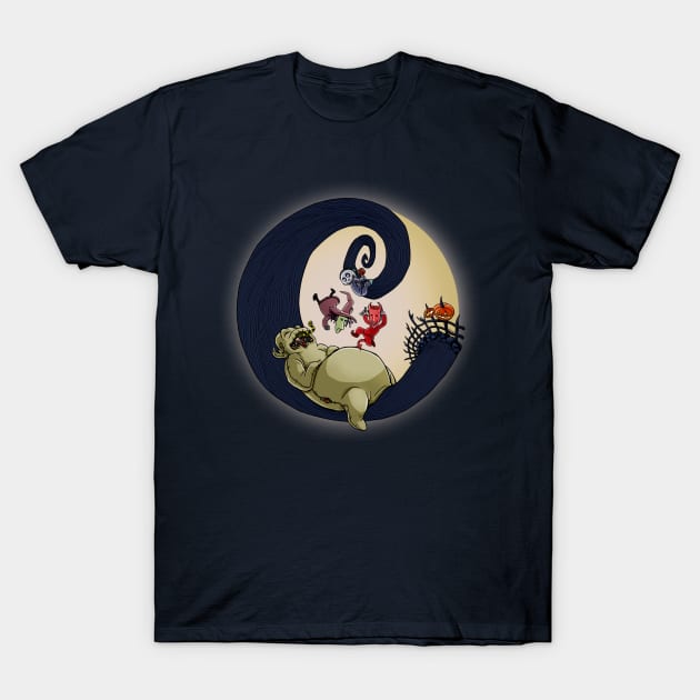 The Nightmare Before Christmas - The Meanest Guy Around T-Shirt by eusrock